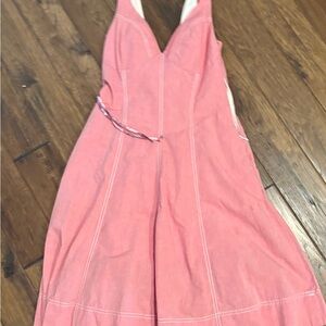 Red Sleeveless Dress